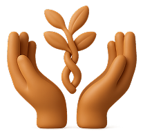 Hands joining to symbolize collaboration