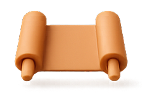 Open Torah scroll representing truth