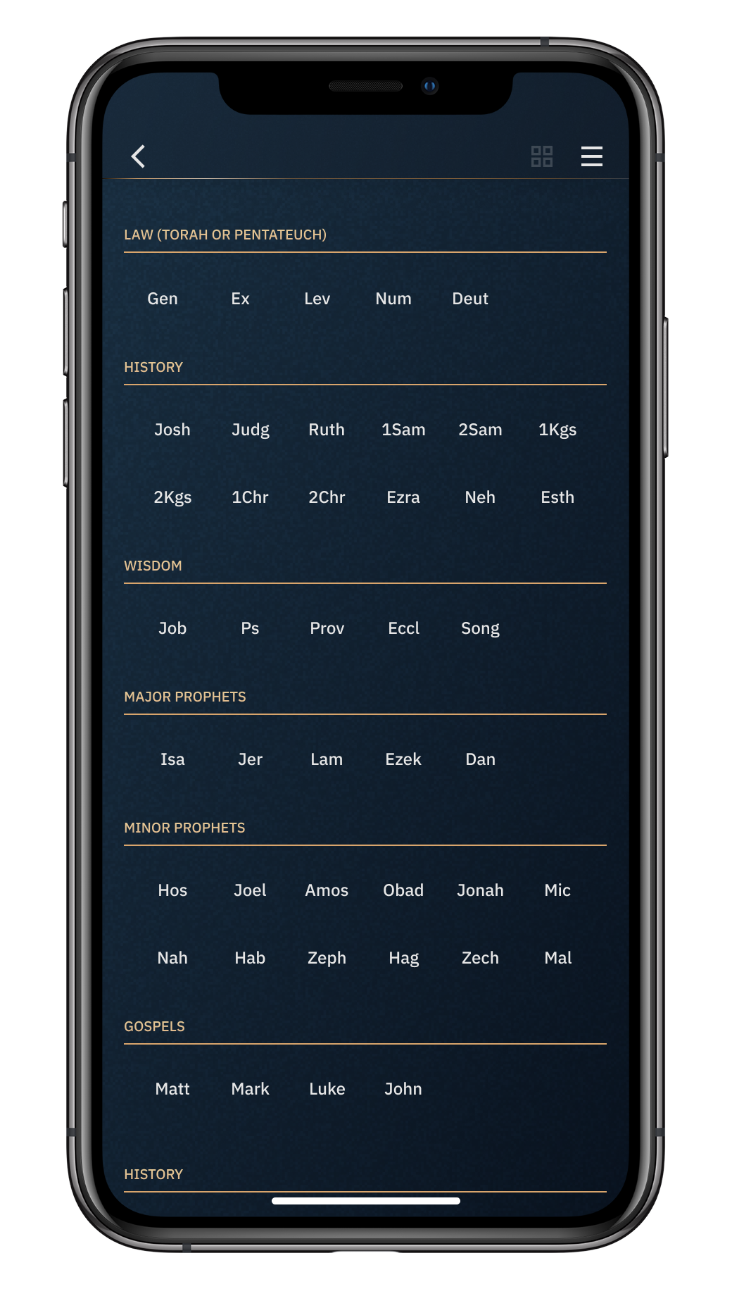 Easily navigate biblical chapters with Jewish insights